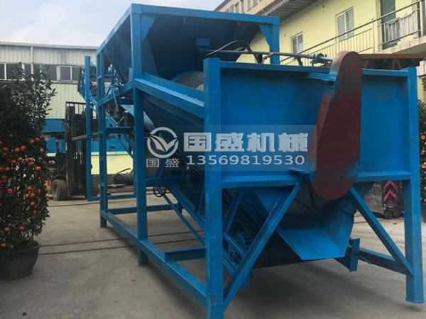 小型簡(jiǎn)易滾筒篩沙機(jī) 小型簡(jiǎn)易滾筒篩沙機(jī)